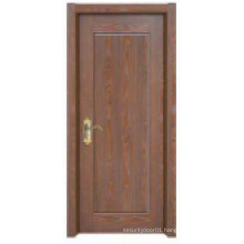 Simple Plain Design Classical Solid Wooden Door